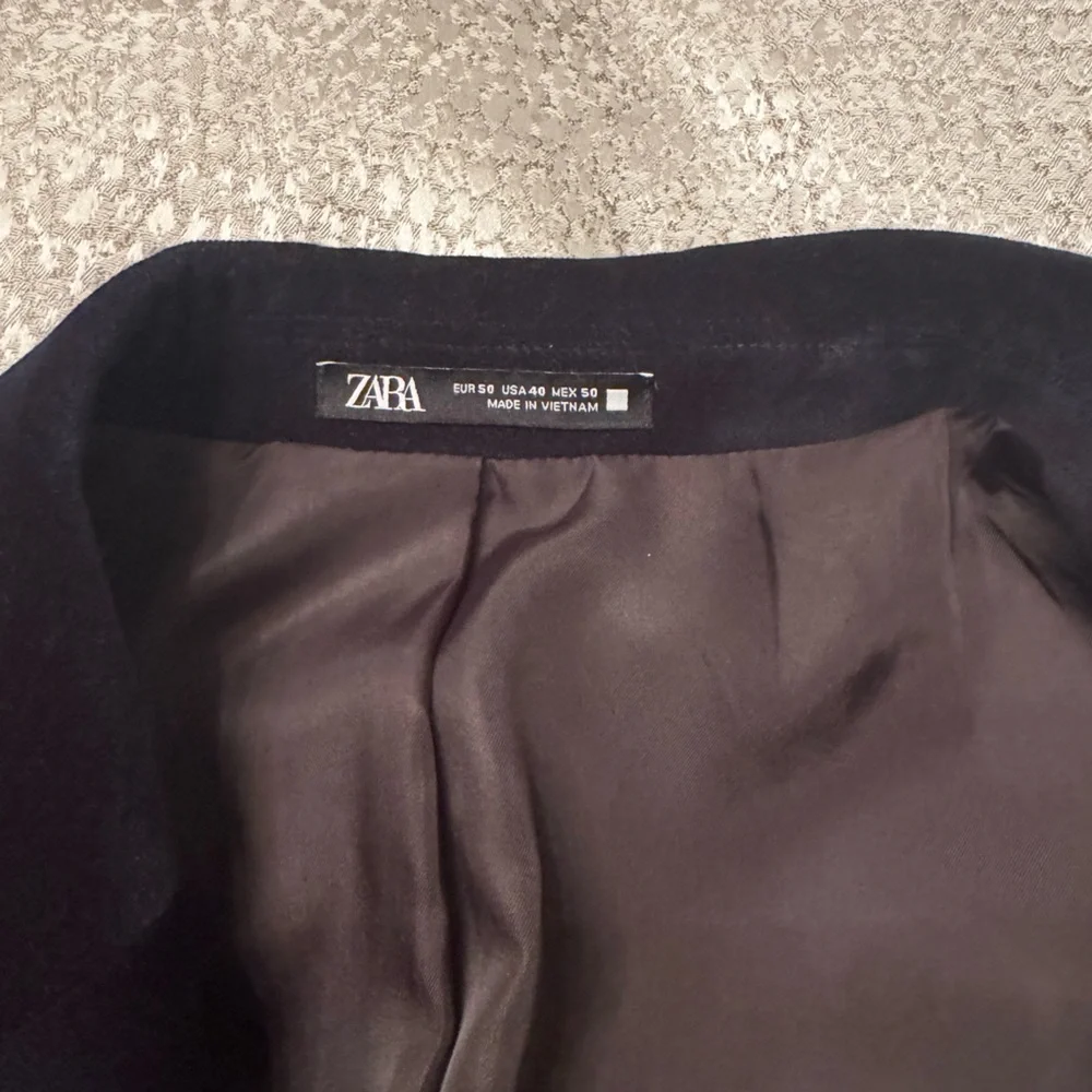 Zara Midnight Blue Blazer - Picture 3 of 6